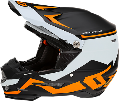 6D ATR-2 Helmet Drive Neon Orange image 2