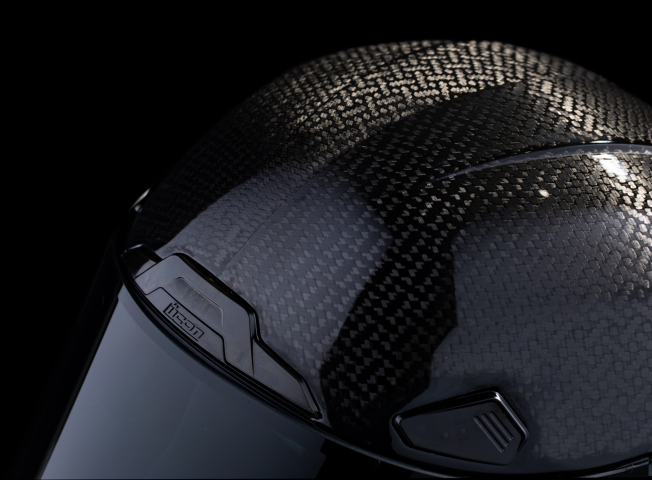 ICON  Airframe Pro Helmet - Carbon 4Tress - Black image 9