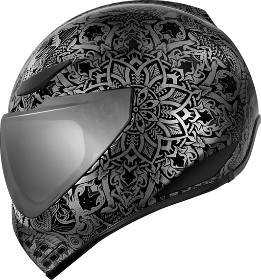 ICON Domain Helmet - Gravitas - Black image 1