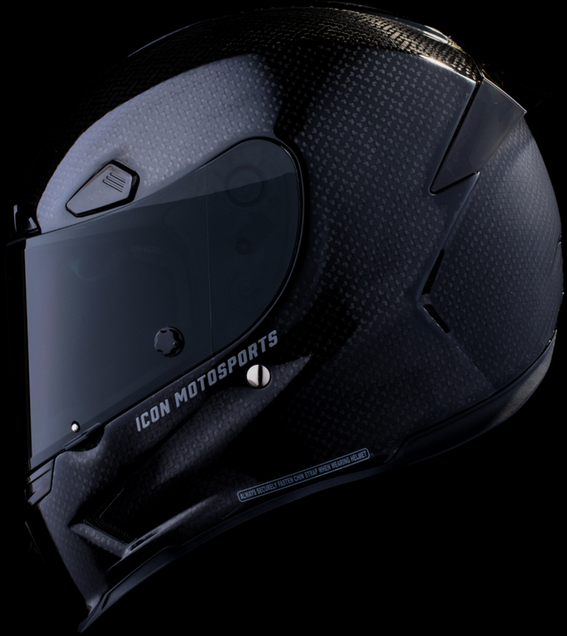 ICON  Airframe Pro Helmet - Carbon 4Tress - Black image 6