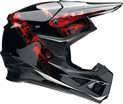 Z1R F.I. Helmet - Fractal - MIPS® - Red image 2