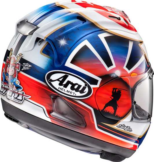 ARAI Corsair-X Helmet - Dani Samurai-2 - Blue image 1